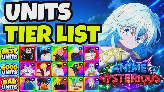 [ 🎉RELEASE ] Anime Mysterious Units
